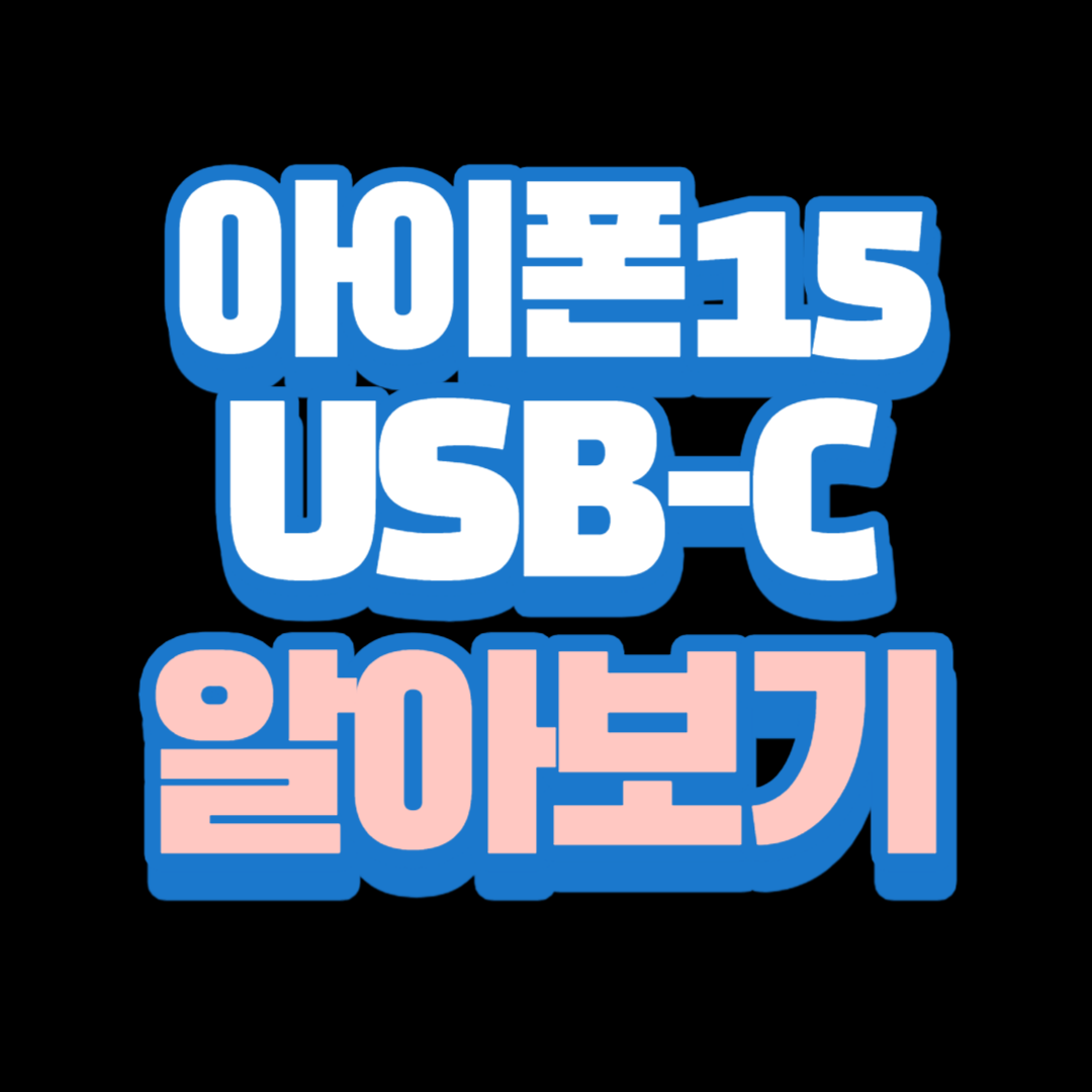 아이폰 usb-c